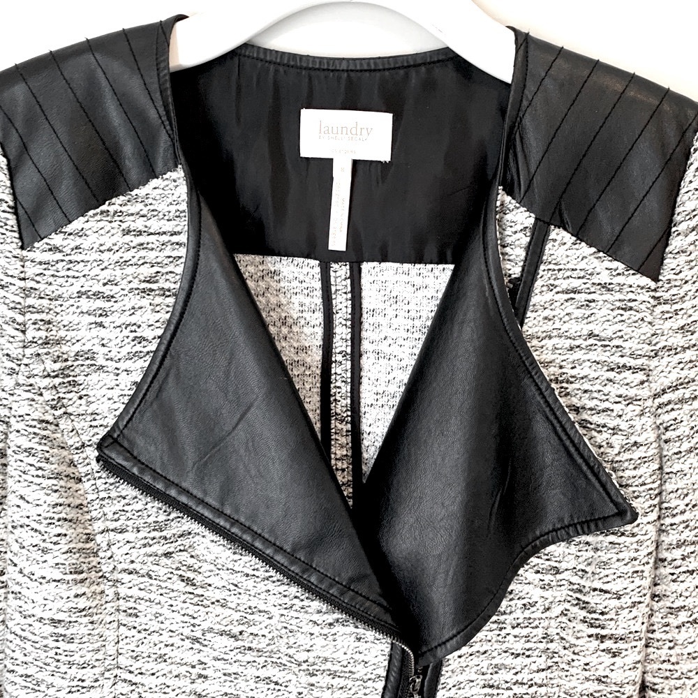 Laundry by Shelli Segal size 8 tweed jacket - Picture 3 of 16